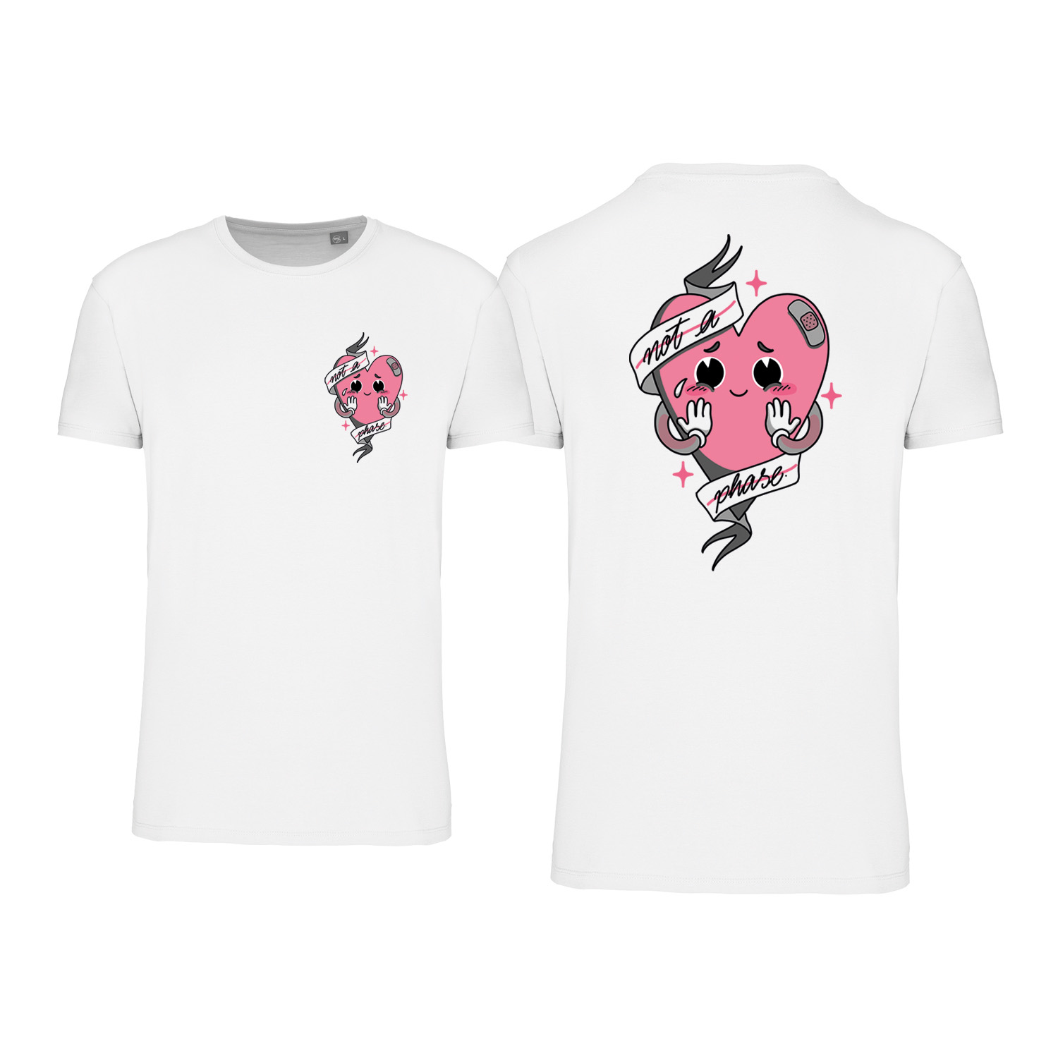 T-Shirt »Not a phase«  