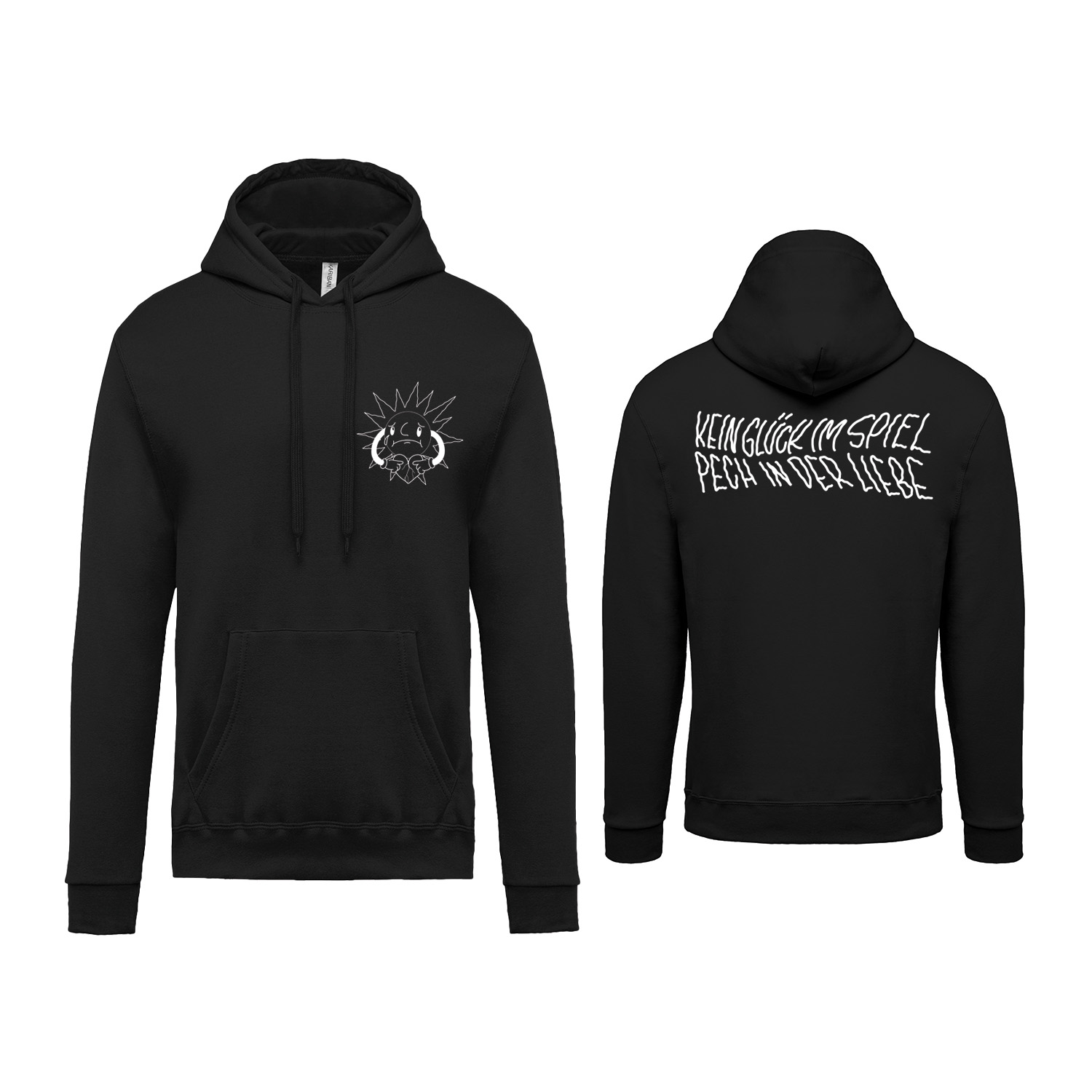 Hoodie »Kein Glück«     